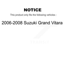 Charger l&#39;image dans la galerie, Front Rear Ceramic Brake Pads &amp; Drum Shoes Kit For 2006-2008 Suzuki Grand Vitara