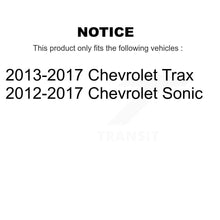 Charger l&#39;image dans la galerie, Front Rear Ceramic Brake Pads And Drum Shoes Kit For Chevrolet Sonic Trax