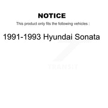 Load image into Gallery viewer, Front Rear Ceramic Brake Pads And Drum Shoes Kit For 1991-1993 Hyundai Sonata