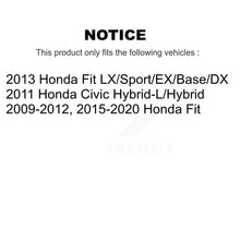 Load image into Gallery viewer, Front Rear Ceramic Brake Pads And Drum Shoes Kit For Honda Fit Civic