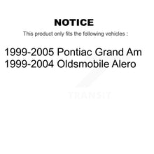 Load image into Gallery viewer, Front Rear Ceramic Brake Pads &amp; Parking Shoe Kit For Pontiac Grand Am Alero