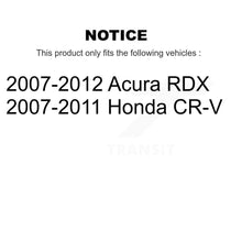 Load image into Gallery viewer, Front Rear Ceramic Brake Pads And Parking Shoe Kit For Honda CR-V Acura RDX