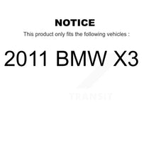 Load image into Gallery viewer, Front Rear Ceramic Brake Pads And Parking Shoes Kit For 2011 BMW X3