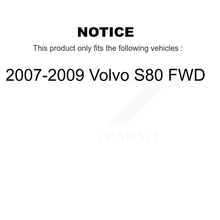 Load image into Gallery viewer, Front Rear Ceramic Brake Pads And Parking Shoes Kit For 2007-2009 Volvo S80 FWD