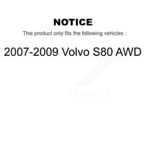 Load image into Gallery viewer, Front Rear Ceramic Brake Pads And Parking Shoes Kit For 2007-2009 Volvo S80 AWD