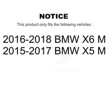 Charger l&#39;image dans la galerie, Front Rear Ceramic Brake Pads And Parking Shoes Kit For BMW X5 X6 M