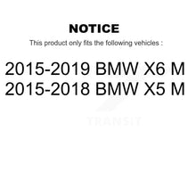 Load image into Gallery viewer, Front Rear Ceramic Brake Pads &amp; Parking Shoes Kit For 2015-2017 BMW X5 X6 M