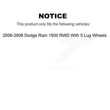Load image into Gallery viewer, Front Suspension Control Arm Ball Joint Link Kit For Dodge Ram 1500 RWD With 5 Lug Wheels KTR-100012