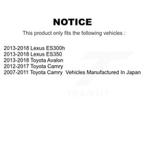 Charger l'image dans la galerie, Front Suspension Control Arm And Ball Joint Link Kit For Toyota Camry Lexus ES350 Avalon KTR-100146