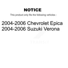 Charger l'image dans la galerie, Front Lower Suspension Ball Joints Pair For 2004-2006 Chevrolet Epica Suzuki Verona KTR-101143