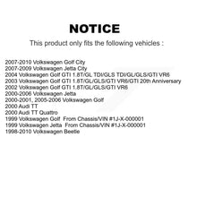 Charger l'image dans la galerie, Front Lower Rearward Suspension Arm Bushing Pair For Volkswagen Jetta Golf Beetle City TT KTR-102232