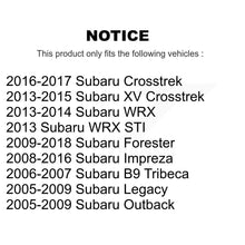 Load image into Gallery viewer, Front Lower Rearward Suspension Arm Bushing Pair For Subaru Forester Impreza XV Crosstrek KTR-102248