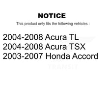Load image into Gallery viewer, Front Lower Inner Forward Suspension Arm Bushing Pair For Honda Accord Acura TL TSX KTR-102257