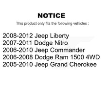 Load image into Gallery viewer, Front Lower Arm At Strut Fork Suspension Bushing Pair For Dodge Ram 1500 Jeep Grand KTR-102279