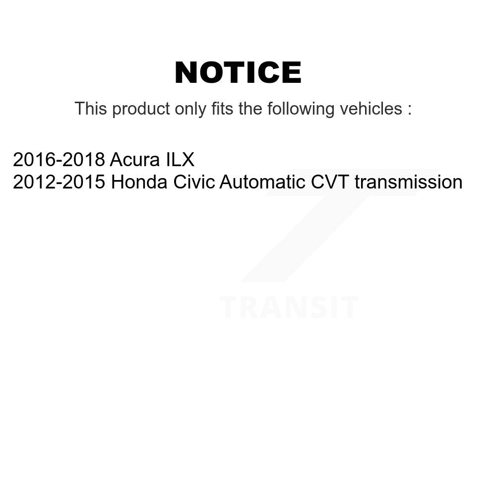Front Lower Forward Suspension Control Arm Bushing Pair For Honda Civic Acura ILX KTR-102932