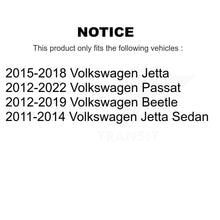 Load image into Gallery viewer, Front Lower Rearward Suspension Control Arm Bushing Pair For Volkswagen Jetta Passat KTR-103139