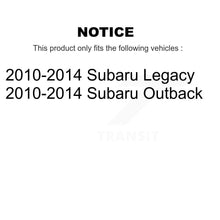 Load image into Gallery viewer, Front Lower Suspension Control Arm And Ball Joint Kit For 2010-2014 Subaru Outback Legacy KTR-103155