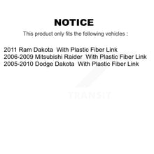 Charger l'image dans la galerie, Front Rear Suspension Stabilizer Bar Link Kit For Dakota Dodge Ram Mitsubishi Raider KTR-103723