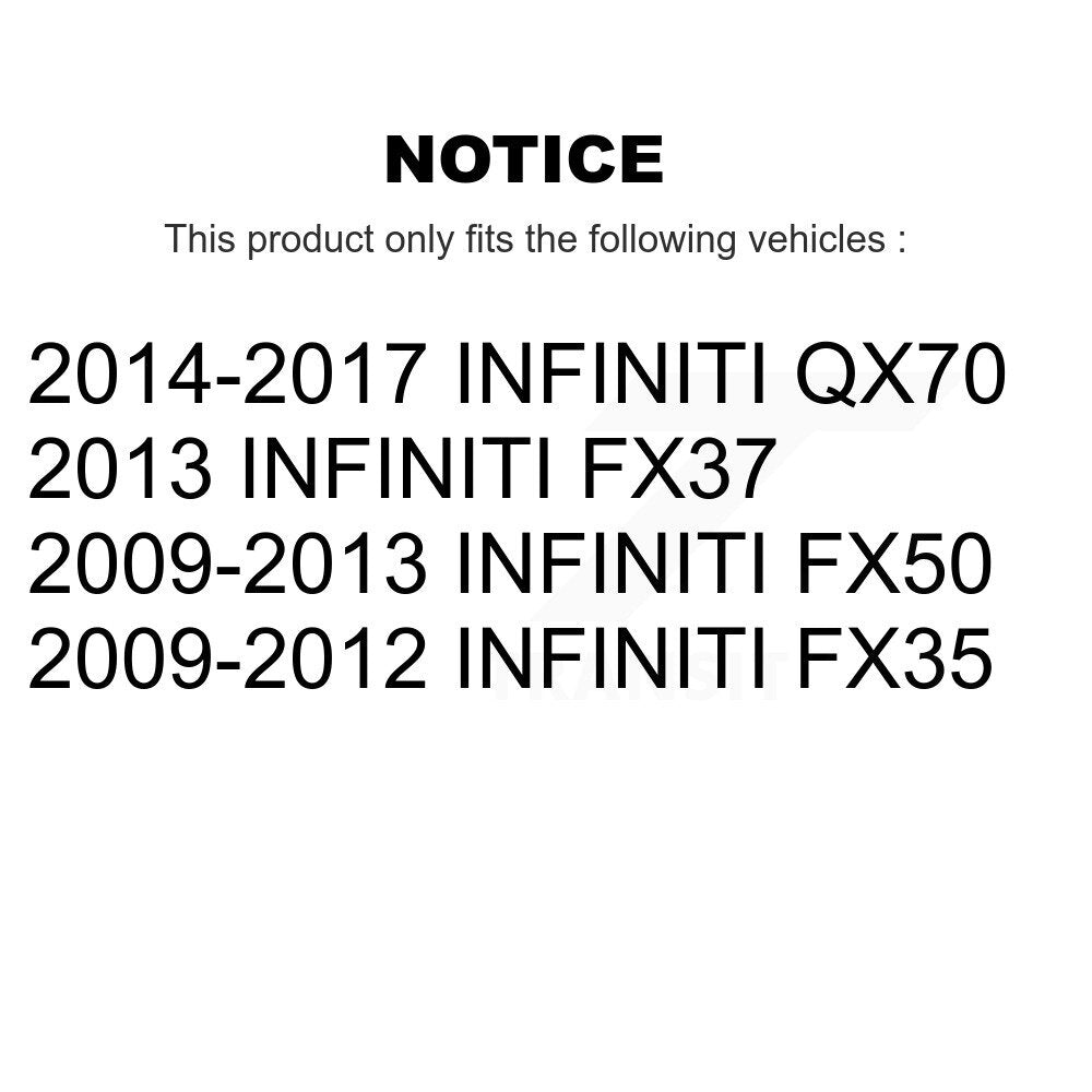 Front Upper Suspension Control Arm And Ball Joint Kit For INFINITI FX35 QX70 FX50 FX37 KTR-104533