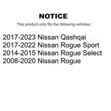 Charger l'image dans la galerie, Front Rear Suspension Stabilizer Bar Link Kit For Nissan Rogue Sport Qashqai Select KTR-104580