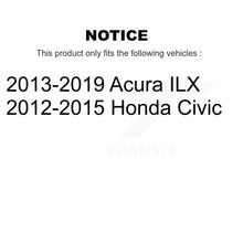 Charger l'image dans la galerie, Front Outer &amp; Inner Steering Tie Rod End Kit For Honda Civic Acura ILX KTR-104970