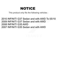 Load image into Gallery viewer, Front Outer &amp; Inner Steering Tie Rod End Kit For INFINITI G37 G35 KTR-104989