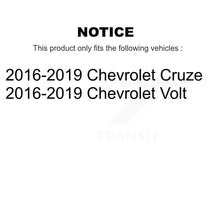 Load image into Gallery viewer, Front Outer &amp; Inner Steering Tie Rod End Kit For 2016-2019 Chevrolet Cruze Volt KTR-105015