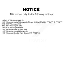 Load image into Gallery viewer, Front Outer &amp; Inner Steering Tie Rod End Kit For Volkswagen Jetta Golf Beetle City KTR-105030
