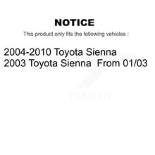 Load image into Gallery viewer, Front Outer &amp; Inner Steering Tie Rod End Kit For Toyota Sienna KTR-105039