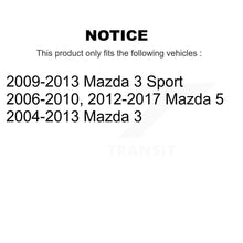 Load image into Gallery viewer, Front Outer &amp; Inner Steering Tie Rod End Kit For Mazda 3 5 Sport KTR-105050