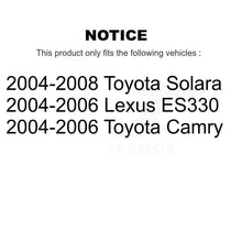 Load image into Gallery viewer, Front Outer &amp; Inner Steering Tie Rod End Kit For Toyota Camry Solara Lexus ES330 KTR-105084
