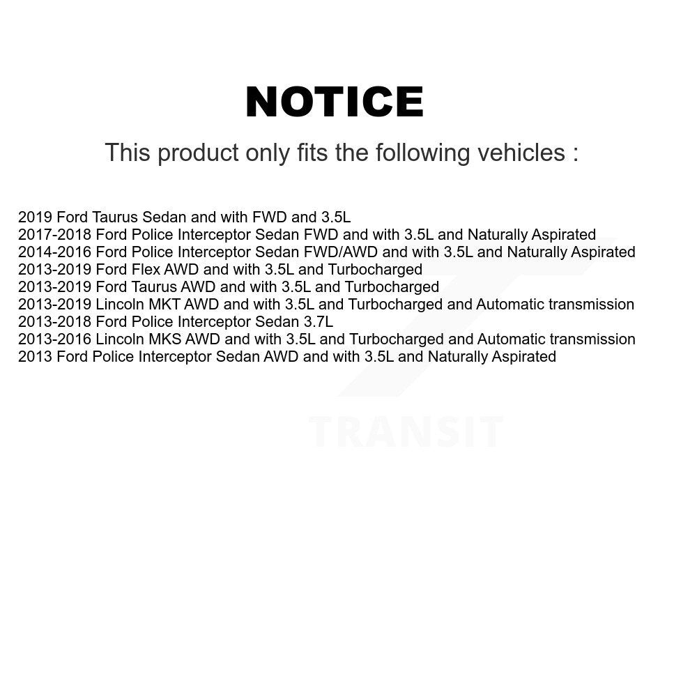 Front Left CV Axle Shaft NCV-FD11030 For Ford Flex Taurus Police Interceptor Sedan Lincoln MKT MKS