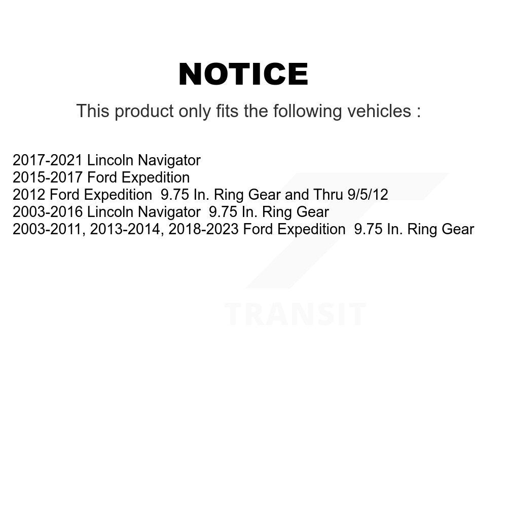 Rear Right CV Axle Shaft NCV-FD11157 For Ford Expedition Lincoln Navigator