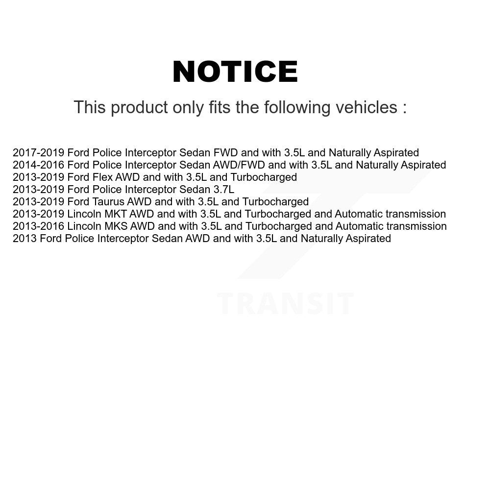 Front Right CV Axle Shaft NCV-FD11227 For Ford Flex Taurus Police Interceptor Sedan Lincoln MKT MKS