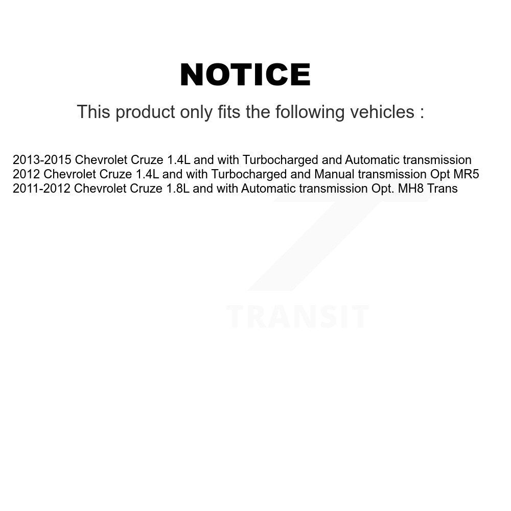 Front Right CV Axle Shaft NCV-GM10019 For Chevrolet Cruze
