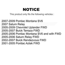 Load image into Gallery viewer, Front Right CV Axle Shaft NCV-GM10243 For Pontiac Montana Chevrolet Uplander Buick Rendezvous Aztek