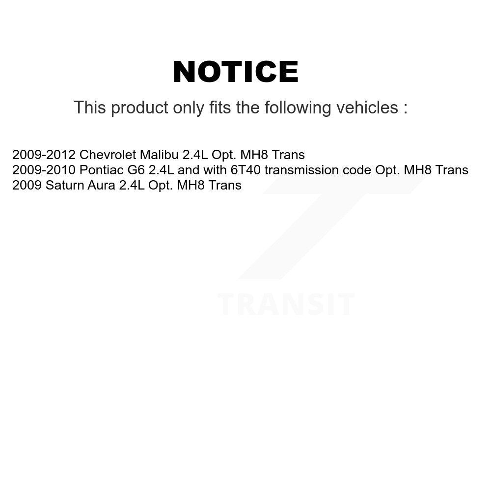 Front Right CV Axle Shaft For Chevrolet Malibu Pontiac G6 Saturn Aura