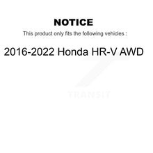 Load image into Gallery viewer, Rear Right CV Axle Shaft NCV-HO36184 For 2016-2022 Honda HR-V AWD OEM# 42311T7D003  42311T7XA01
