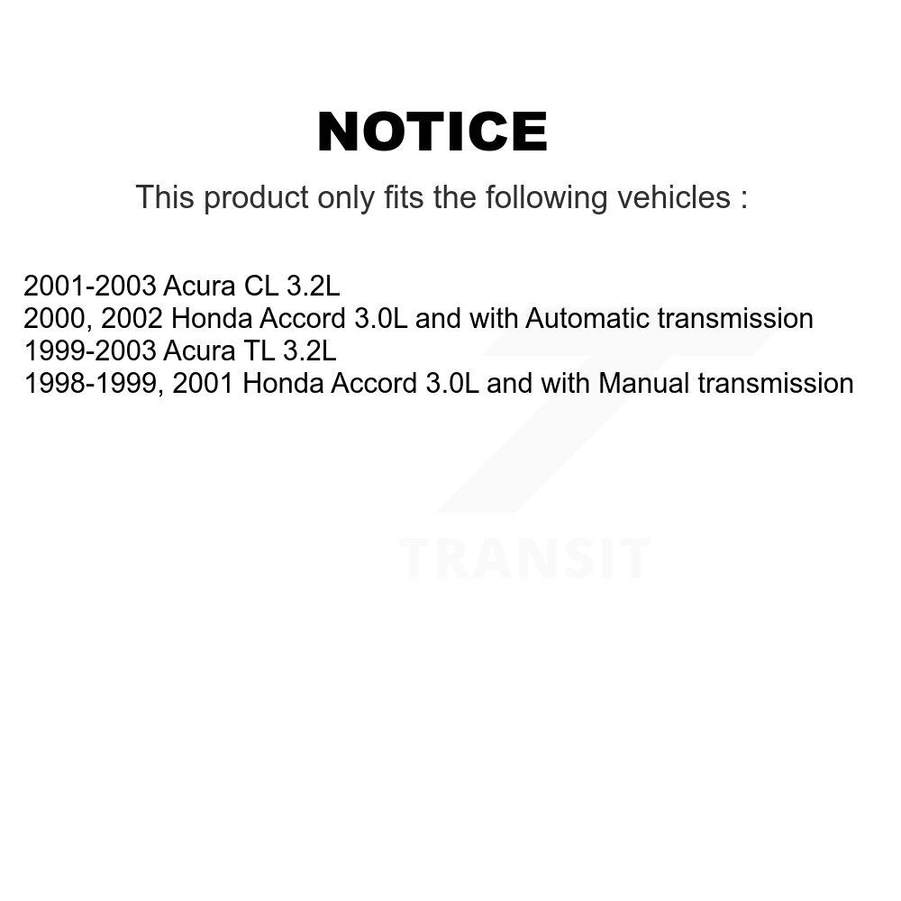 Front Right CV Axle Shaft NCV-HO36534 For Honda Accord Acura TL CL
