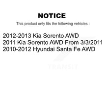 Load image into Gallery viewer, Rear CV Axle Shaft NCV-HY37038 For Hyundai Santa Fe Kia Sorento AWD