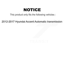 Charger l'image dans la galerie, Front Left CV Axle Shaft NCV-HY37090 For 2012-2017 Hyundai Accent Automatic transmission