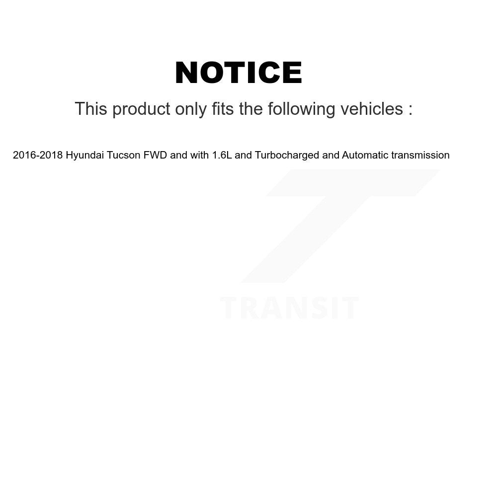 Front Left CV Axle Shaft NCV-HY37115 For 2016-2018 Hyundai Tucson OEM# 49500D3090