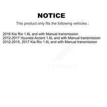 Load image into Gallery viewer, Front Right CV Axle Shaft NCV-HY37120 For Hyundai Accent Kia Rio 1.6L with Manual transmission