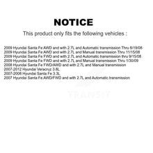 Load image into Gallery viewer, Front Right CV Axle Shaft NCV-HY37504 For Hyundai Santa Fe Veracruz