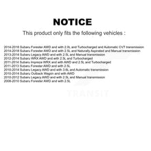 Charger l'image dans la galerie, Rear CV Axle Shaft NCV-SB66021 For Subaru Forester Impreza Outback Legacy WRX
