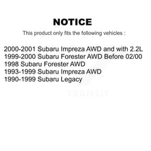 Load image into Gallery viewer, Front CV Axle Shaft NCV-SB66037 For Subaru Legacy Impreza Forester