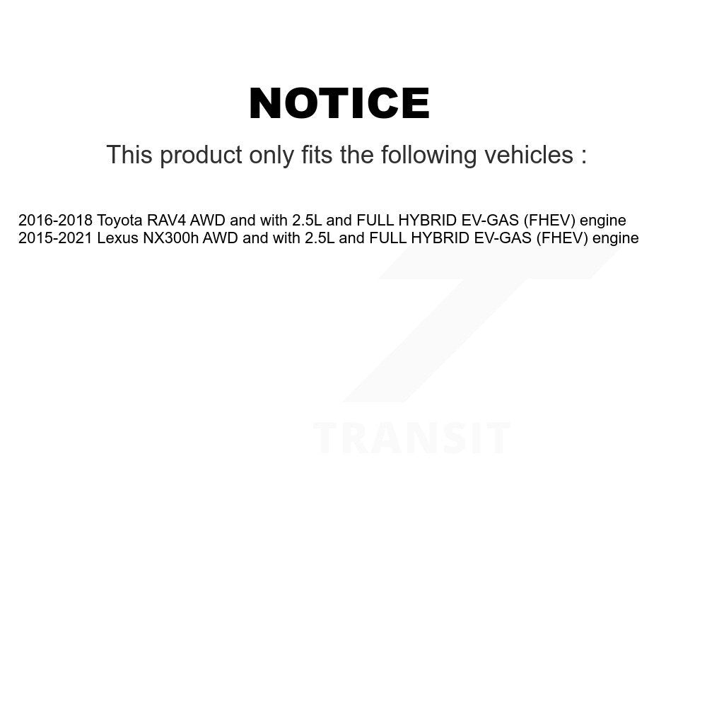 Rear CV Axle Shaft NCV-TO69218 For Toyota RAV4 Lexus NX300h OEM# 4234048110