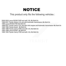 Load image into Gallery viewer, Front CV Axle Shaft NCV-TO69530 For Toyota Camry Lexus RX300 Solara ES300 Avalon IBJ Bolt-On