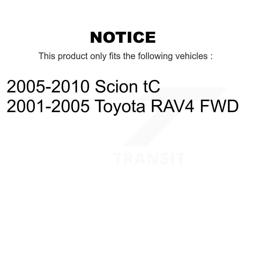 Front Left CV Axle Shaft NCV-TO69602 For Toyota RAV4 Scion tC