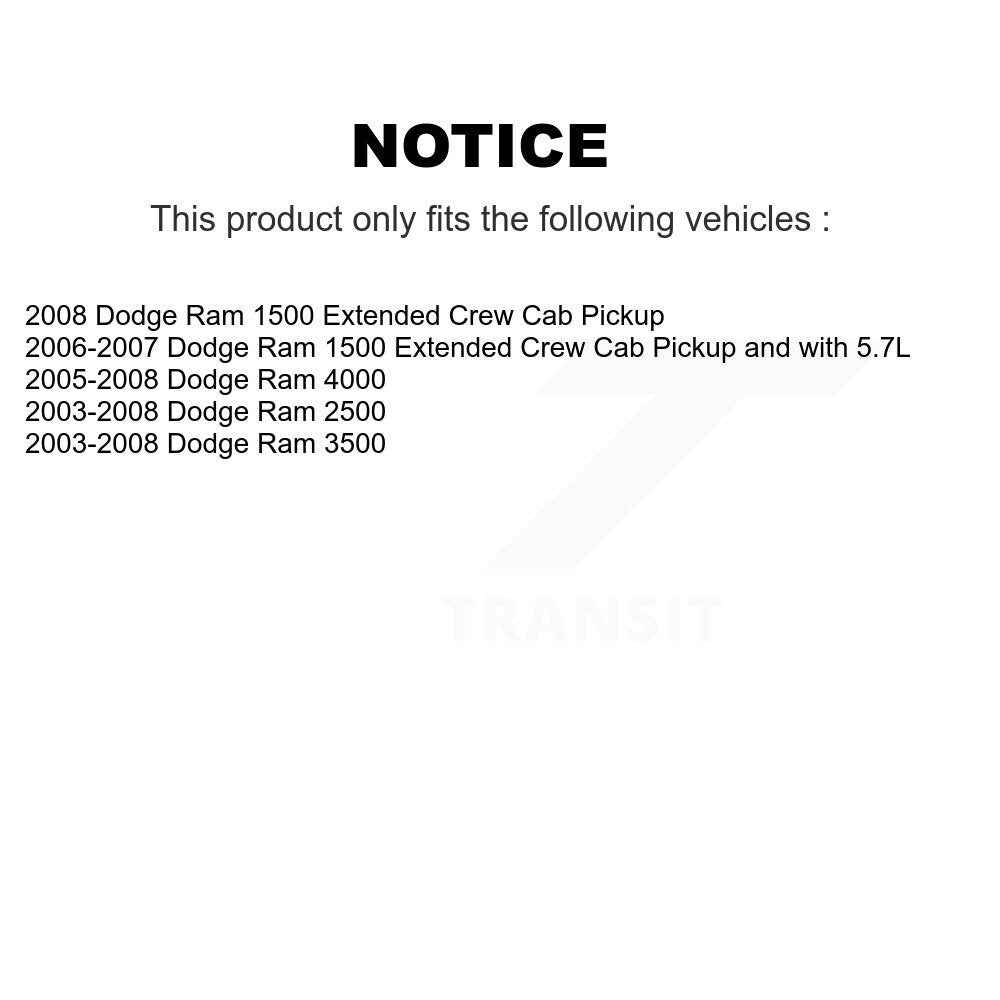 Front Right Disc Brake Caliper For Dodge Ram 1500 3500 2500 4000 SLC-18B4890